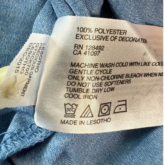 Greg Norman Blue Golf Polo Men's XXL "Play Dry" ML75 - Picture 4 of 7